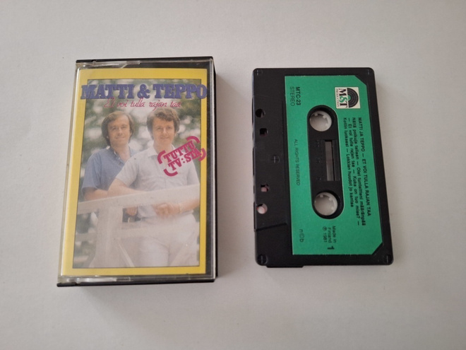 MATTI & TEPPO - ET VOI TULLA RAJAN TAA c-kasetti