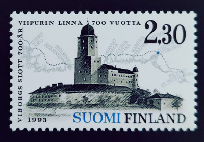 1993 Viipurin linna 2,30 mk **