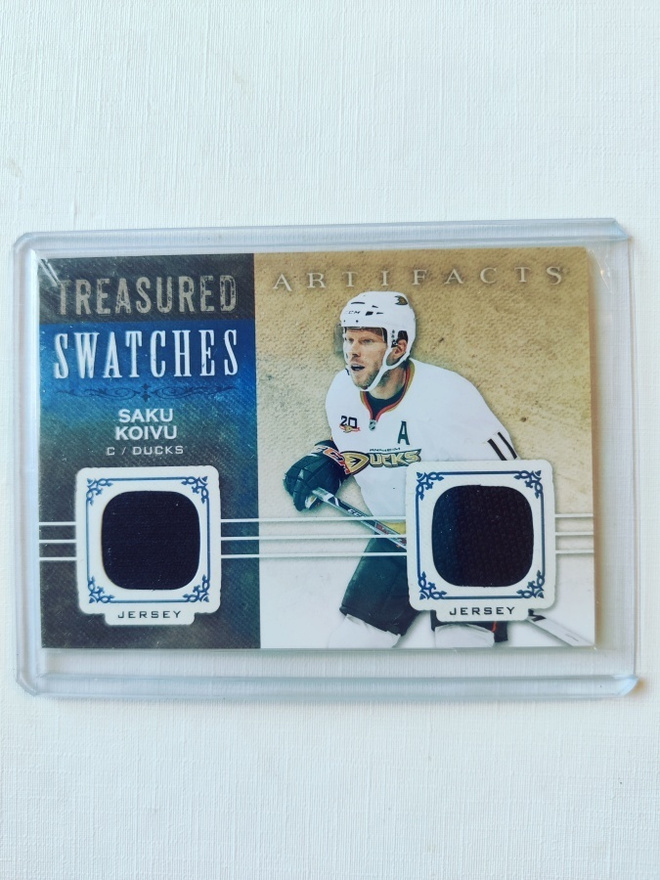 Saku Koivu - 14-15 Artifacts Treasured Swatches
