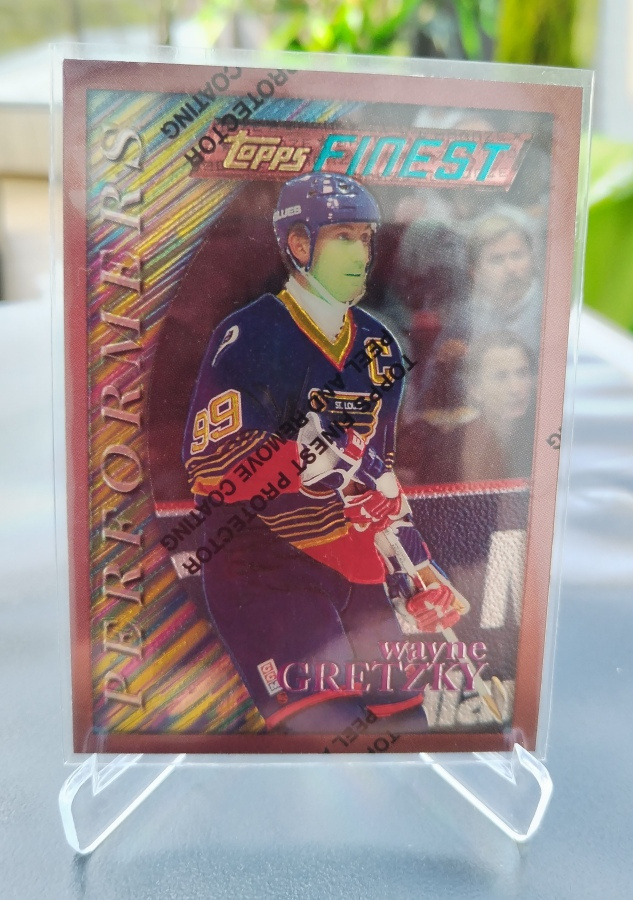 1996-97 Topps Wayne Gretzky Finest Performers Theme P10