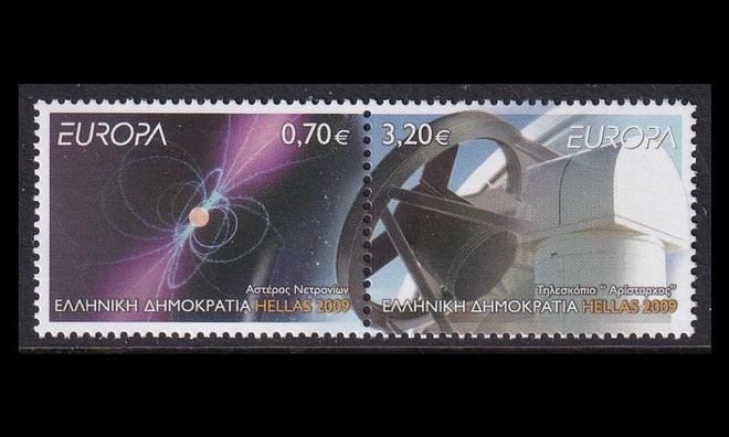 Kreikka 2511-2p ** Europa astronomia (2009)