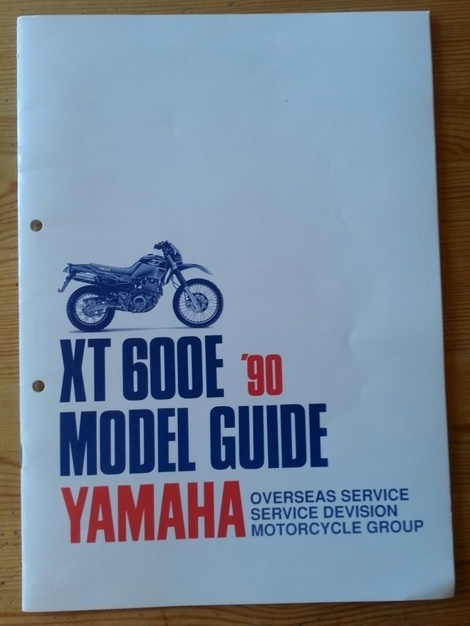 YAMAHA XT 600 E VM. 1990 TEHDYT PARANNUKSET