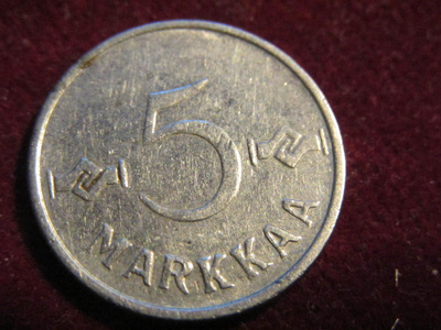 5 markkaa 1954