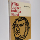 Gottfried Fitzer : Mitä Luther todella sanoi - pikkukuva 1