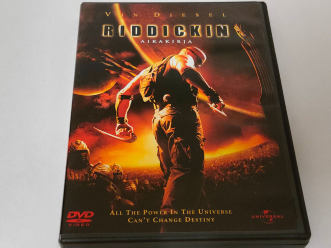 Riddickin Aikakirja (2004) - DVD - Suomi-julkaisu
