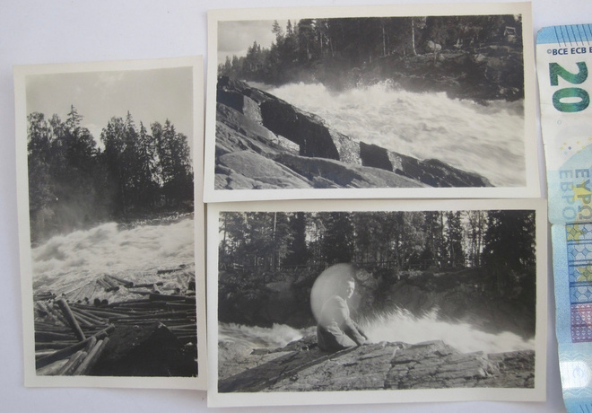 3 VANHAA Valokuvaa Mikä Paikkakunta? Imatra? 1920-l