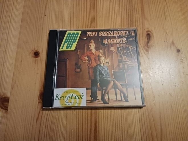 Topi Sorsakoski & Agents – Pop cd Kevyt Levi nm