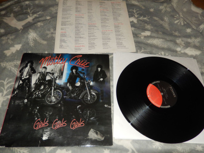 Mötley crue - Girls, girls, girls vinyyli