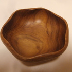 PUUESINE 16. KAUNIINMUOTOINEN PIENI TEAK-VATI, VINTAGE - pikkukuva 1