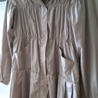 Beige Takki / Trench-coat / Trenssi - koko 34 / S - pikkukuva 1