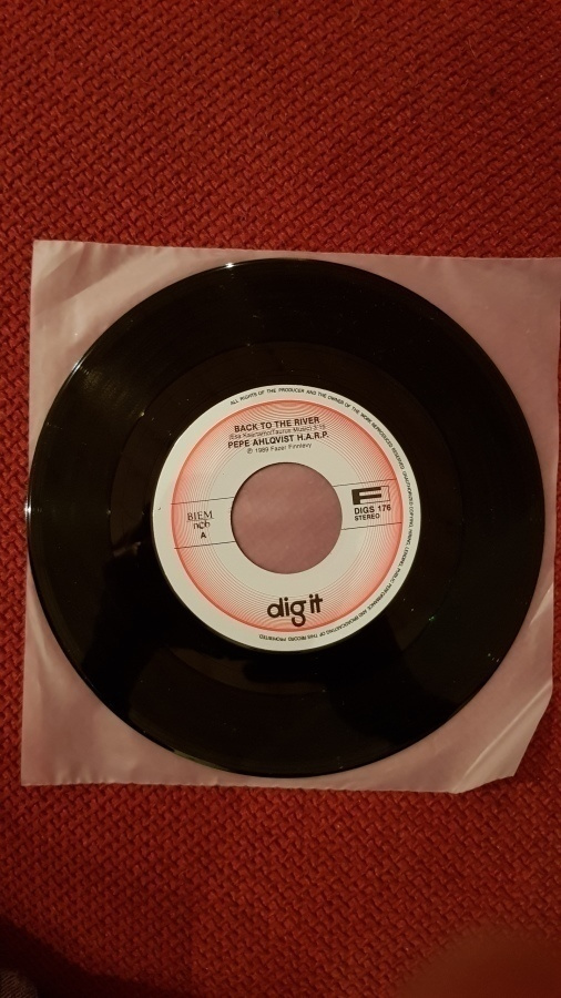 Pepe Ahlqvist H.A.R.P single 7" Back to the river