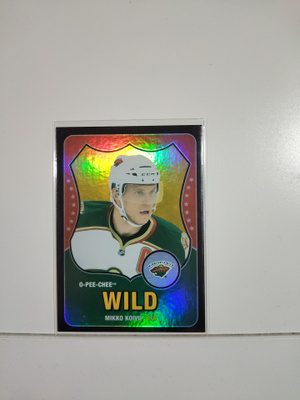 2010-11 O-Pee-Chee Retro Black Rainbow #369 Mikko Koivu /100