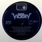 VICTORY :: CULTURE KILLED THE NATIVE :: VINYYLI LP   1989 !! - pikkukuva 4