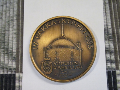 IV Pakkaskymppi 1993. Viipurin Urheilijat 75 V mitali.