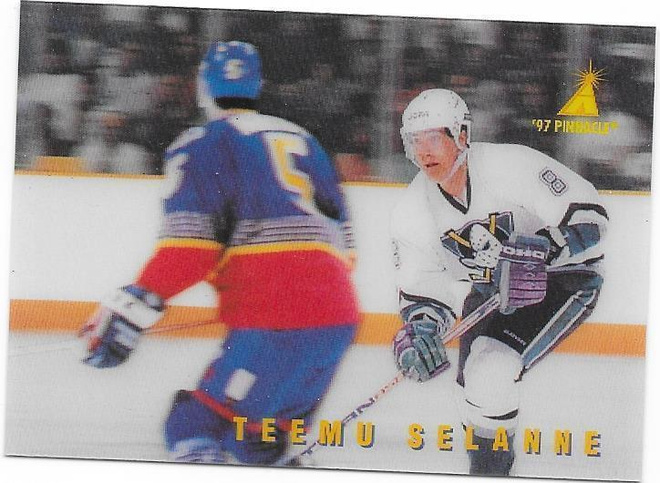 1996-97 McDonald`s Pinnacle #McD2 Teemu Selänne Anaheim