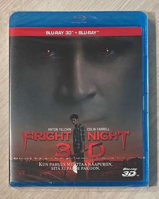 Fright Night (2011) Blu-ray 3D + Blu-ray (UUSI)