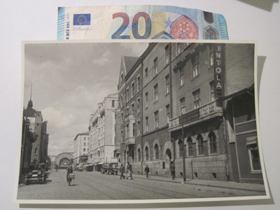 VANHA Valokuva Viipuri 1930-luku Rautatieasema ym