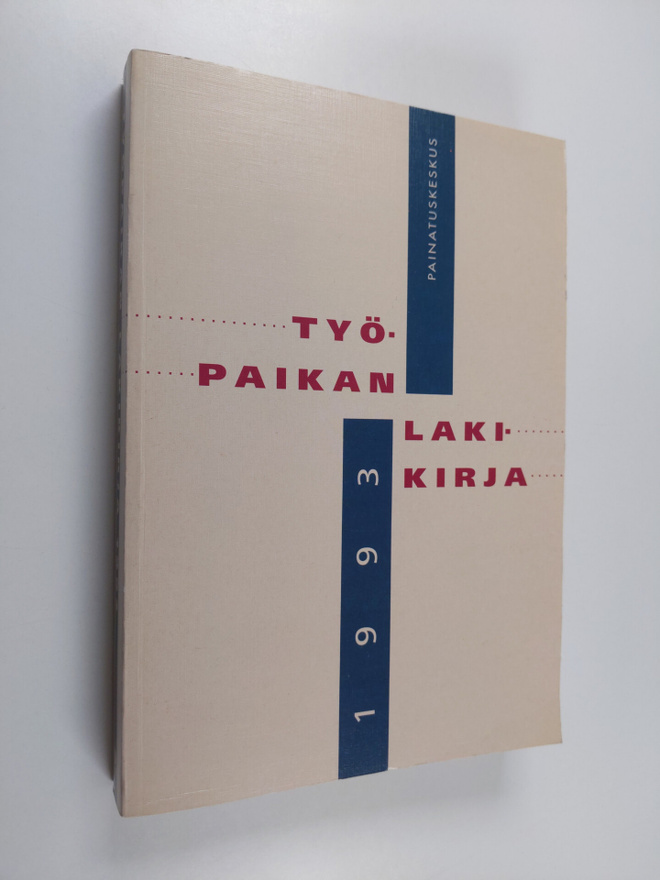 Työpaikan lakikirja 1993