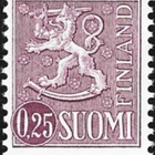 1963 M-63 Leijona 0,25 lila typ I pap xHa 1 ** LaPe 563 I x - pikkukuva 2