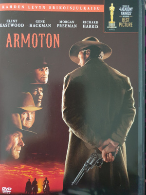 ARMOTON  DVD KAHDEN LEVYN ERIKOISJULKAISU