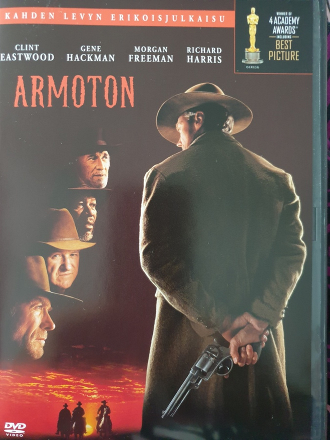 ARMOTON  DVD KAHDEN LEVYN ERIKOISJULKAISU