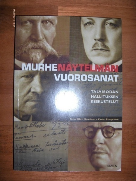 Manninen & Rumpunen (toim.): Murhenäytelmän vuorosanat