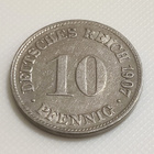 Saksa 10 Pfennig 1907D - pikkukuva 3