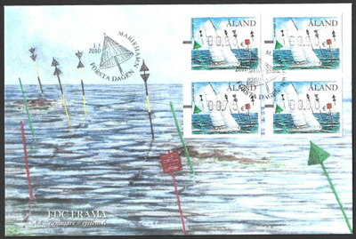 FDC Åland 2010 Reimareita II FRAMA sarja LaPe ATM Å 22