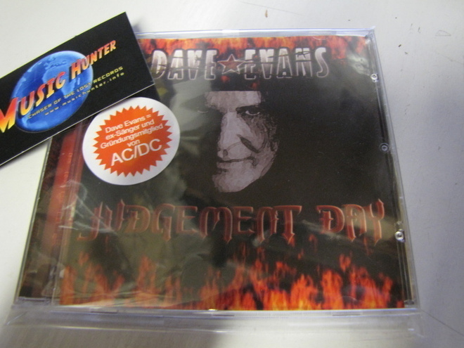 DAVE EVANS - JUDGEMENT DAY UUSI CD NIMMARILLA