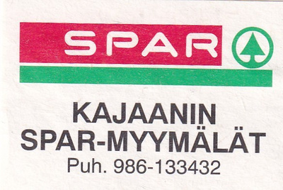 Kajaani, Kajaanin SPAR myymälät   6/9