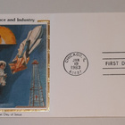USA FDC Science and Industry Colorano "Silk" - pikkukuva 1