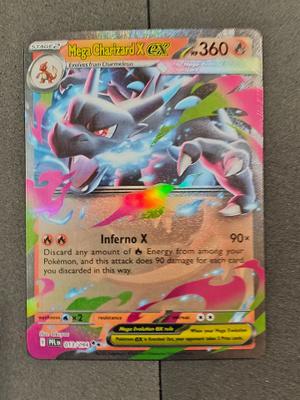 Mega Charizard X ex 13/94 Phantasmal Flames Double Rare