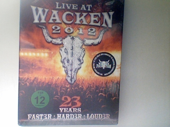 LIVE AT WACKEN  ::  HEAVY ROCK FESTIVAL 2012  ::  3 × DVD