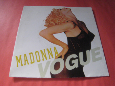Madonna, single Vogue (pelkät kannet)
