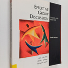 John K. Brilhart : Effective group discussion : theory an... - pikkukuva 1