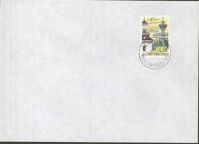 1982 Kuopio FDC - pvm-leima