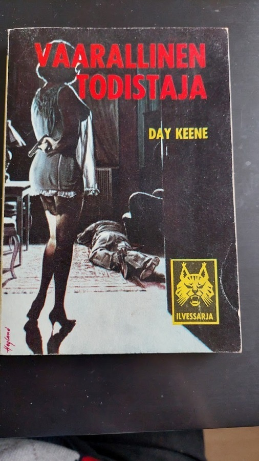 Day Keene: Vaarallinen todistaja (Ilvessarja) - 1968