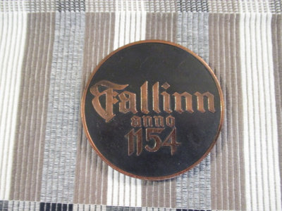 Tallinn anno 1154 mitali.