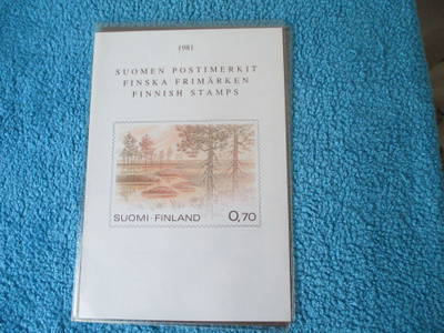 Suomen Postimerkit vuosilajitelma 1981