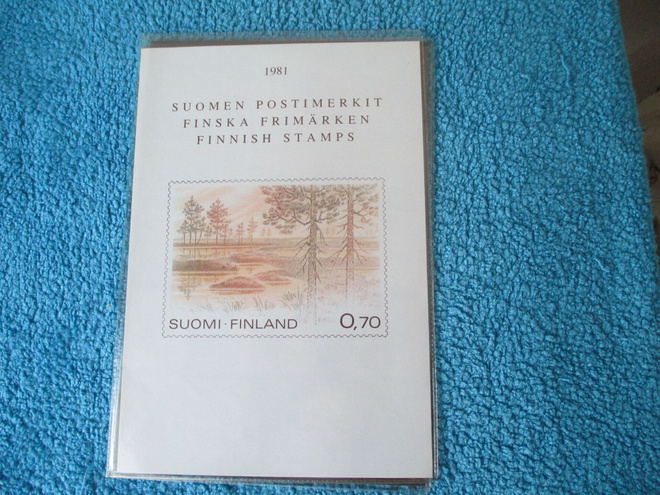 Suomen Postimerkit vuosilajitelma 1981