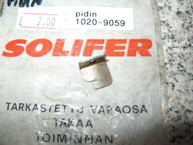 Solifer-Tomos-automat, Jousen pidin(vaihteisto)
