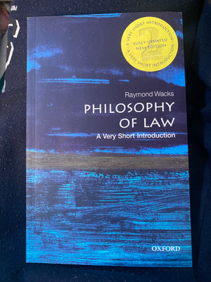 Philosophy of Law - A Very Short Introduction