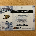 2023-24 UD Ice Pavel Mintyukov Rookie Auto - pikkukuva 2