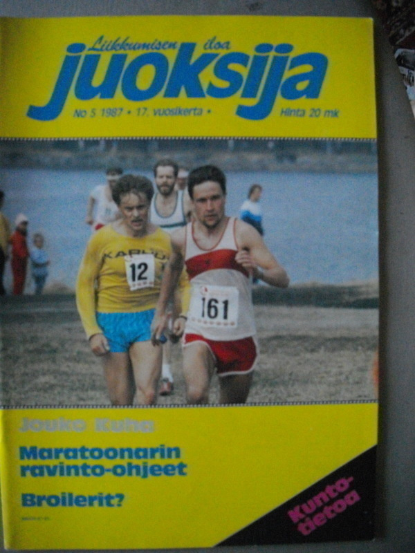 Juoksija lehti Nro 5/1987 (13.3)