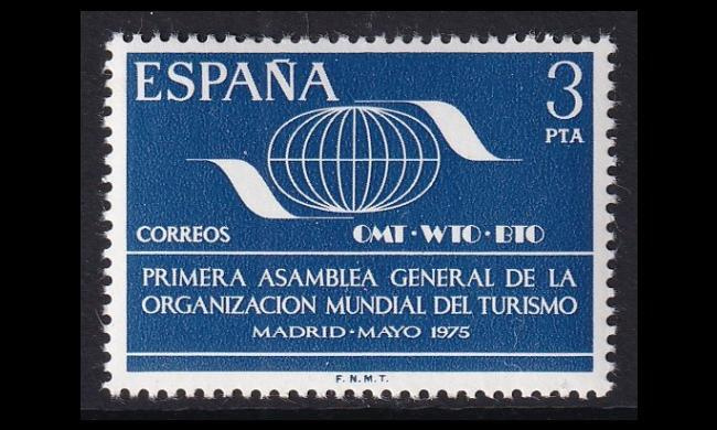 Espanja 2154 ** Maailman matkailujärjestön 1. yleiskokous