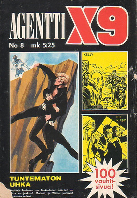 Agentti X9 - 8/76 MODESTY BLAISE (1p)