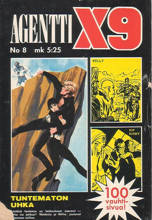 Agentti X9 - 8/76 MODESTY BLAISE (1p)
