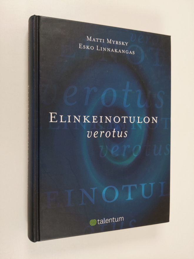 Matti Myrsky : Elinkeinotulon verotus