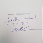 Arto Luukkanen: Vapaan pudotuksen Suomi (signeerattu) - pikkukuva 2