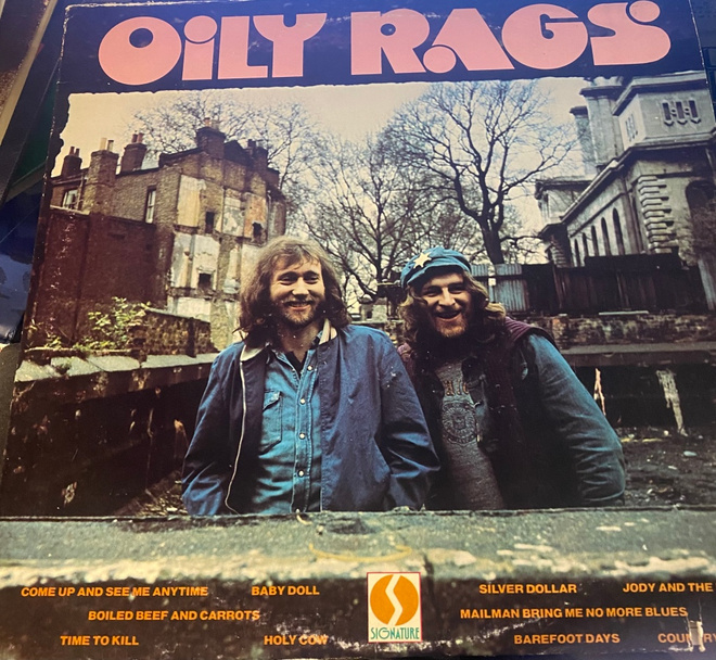 Oily Rags (1974) LP HARVINAINEN